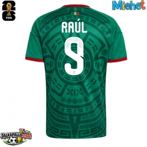 Meksiko Raul Jimenez #9 Kotipaita MM-kisat 2026 Lyhythihainen